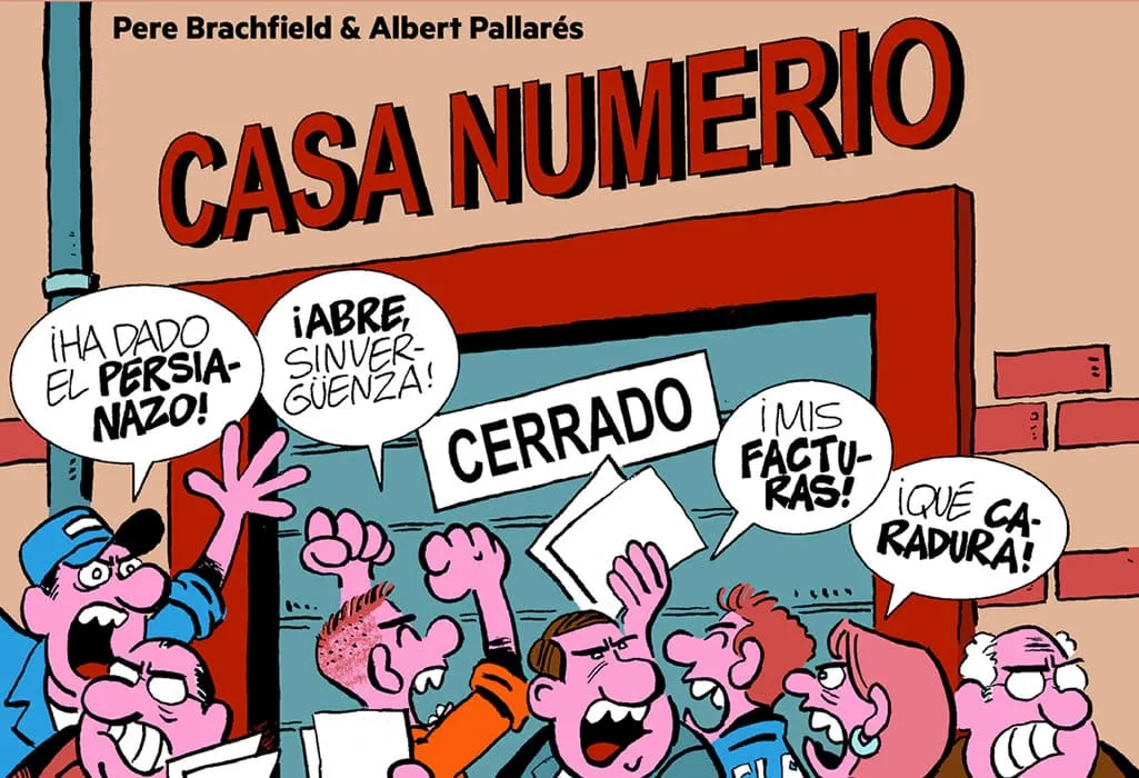 El moroso profesional español ya tiene un personaje de cómic que lo encarna: Numerio Negídiez