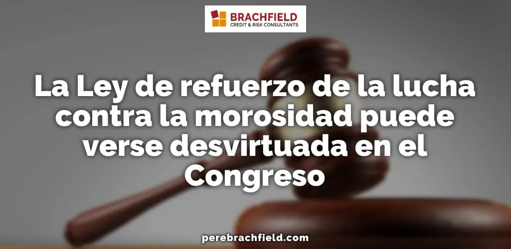La Ley de refuerzo de la lucha contra la morosidad puede verse desvirtuada en el Congreso