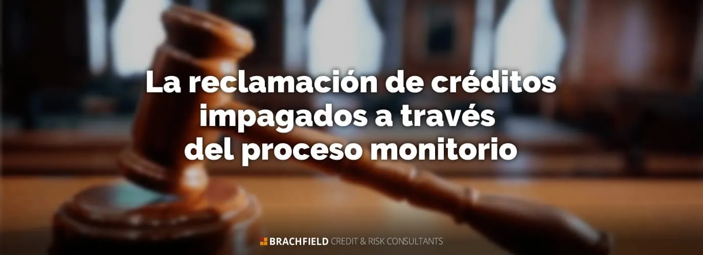 La reclamación de créditos impagados a través del proceso monitorio