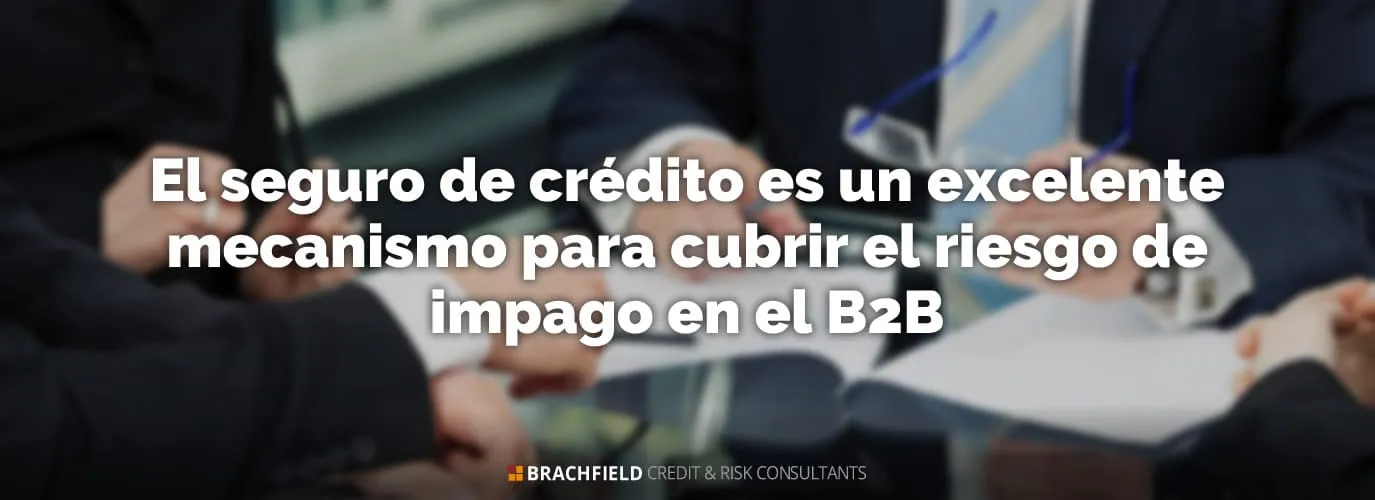 El seguro de crédito es un excelente mecanismo para cubrir el riesgo de impago en el B2B
