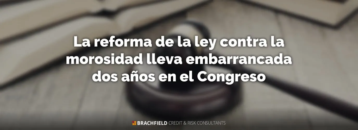 La reforma de la ley contra la morosidad lleva embarrancada dos años en el Congreso