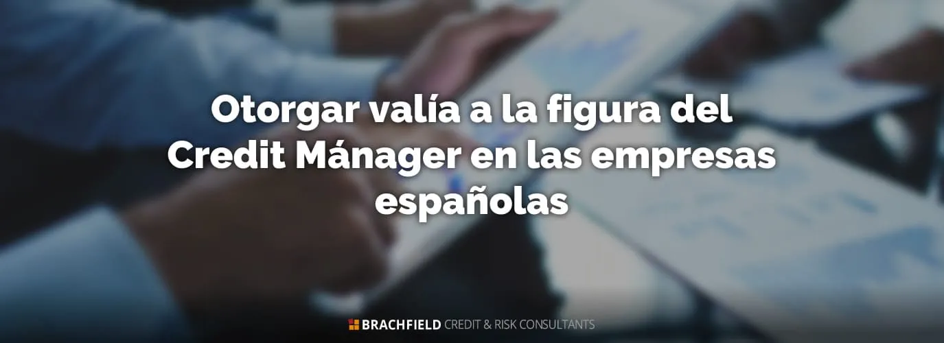 Otorgar valía a la figura del Credit Mánager en las empresas españolas