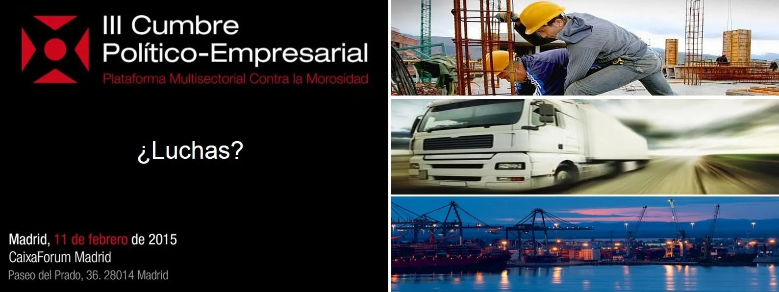 Participación de Pere Brachfield en: Los Directivos frente a la morosidad; 3ª Cumbre Político Empresarial