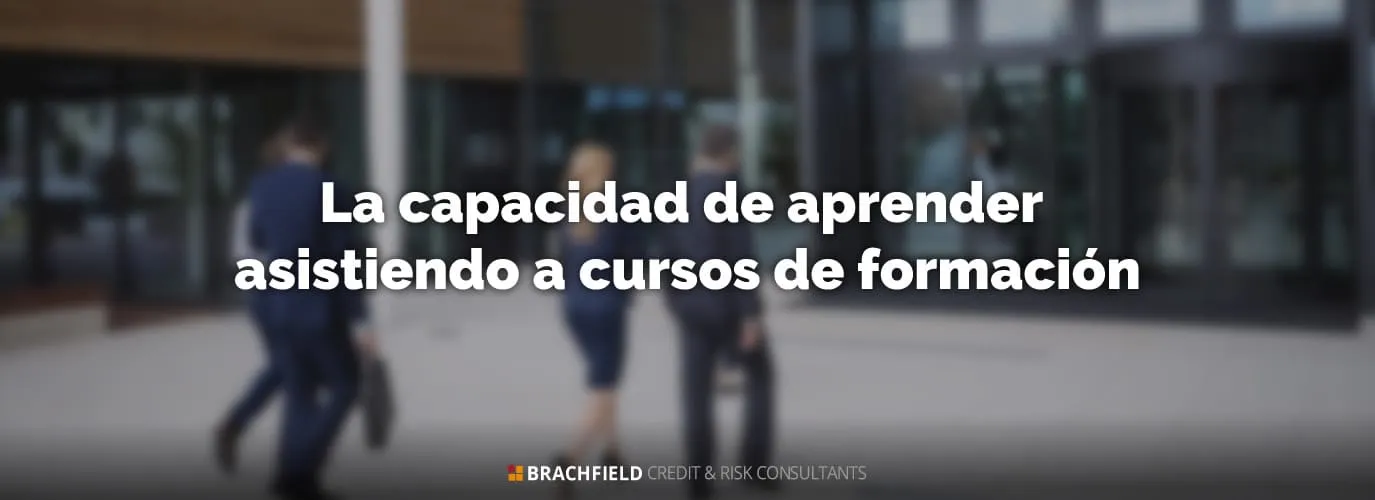 La capacidad de aprender asistiendo a cursos de formación