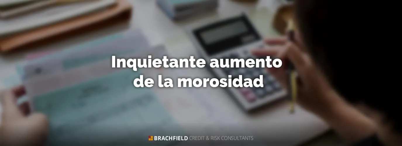 Inquietante aumento de la morosidad