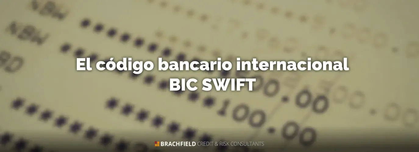 El código bancario internacional BIC SWIFT