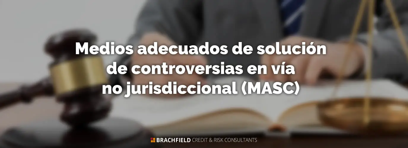 Medios adecuados de solución de controversias en vía no jurisdiccional