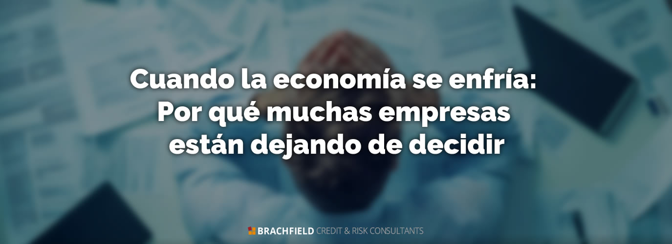 Cuando la economía se enfría: Por qué muchas empresas están dejando de decidir